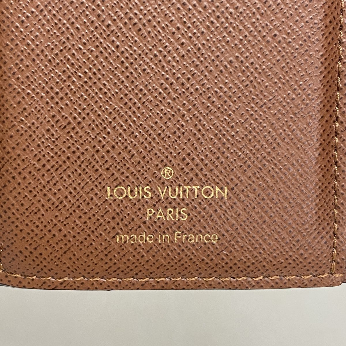Louis Vuitton Trifold Wallet Monogram Portefeuille Victorine Brown — view 4