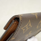 Louis Vuitton Trifold Wallet Monogram Portefeuille Victorine Brown — view 6