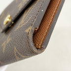 Louis Vuitton Trifold Wallet Monogram Portefeuille Victorine Brown — view 5