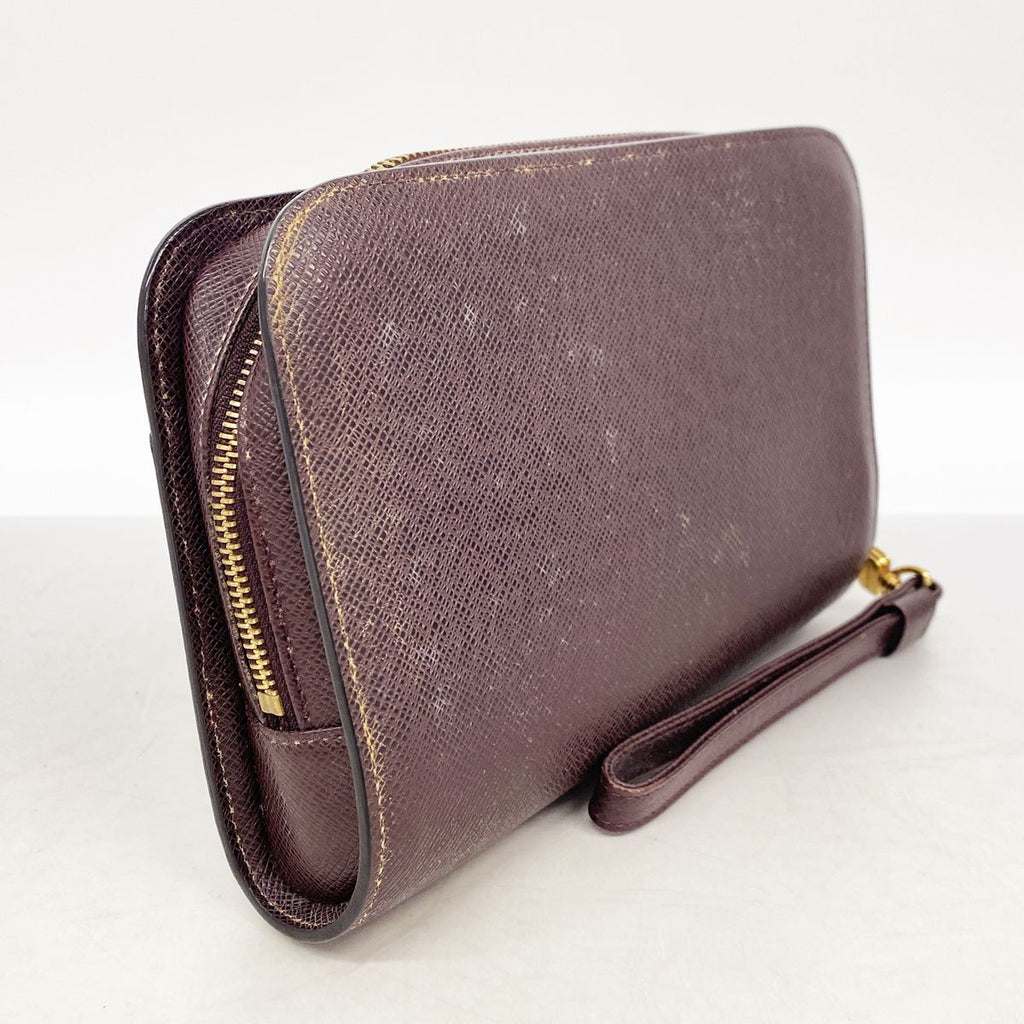 Louis Vuitton Clutch Taiga Baikal Acajou — view 2