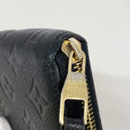 Louis Vuitton Wallet Monogram Empreinte Zippy Noir — view 8