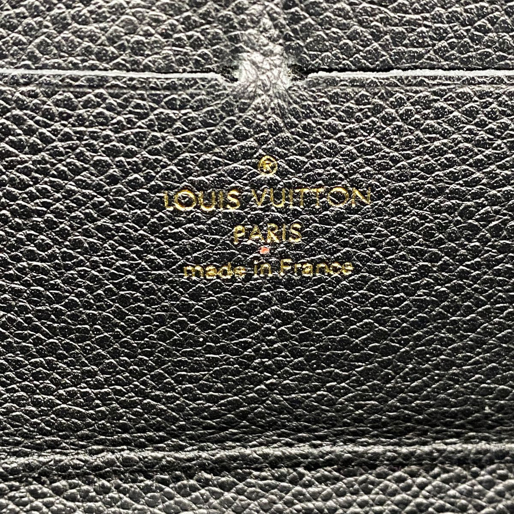 Louis Vuitton Wallet Monogram Empreinte Zippy Noir — view 4