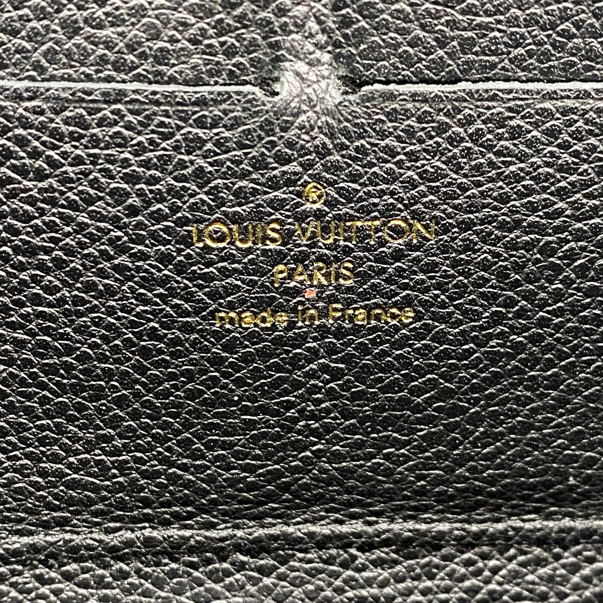 Louis Vuitton Wallet Monogram Empreinte Zippy Noir — view 4