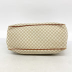 Celine Handbag Boogie Nylon Canvas Beige Champagne Gold — view 4