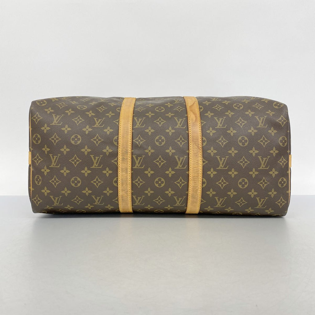 Louis Vuitton Boston Bag Monogram Keepall Bandouliere 50 Brown — view 3