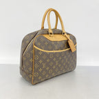 Louis Vuitton Handbag Monogram Deauville Brown — view 2