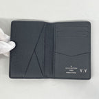 Louis Vuitton Card Case Monogram Eclipse Pocket Organizer Black — view 3