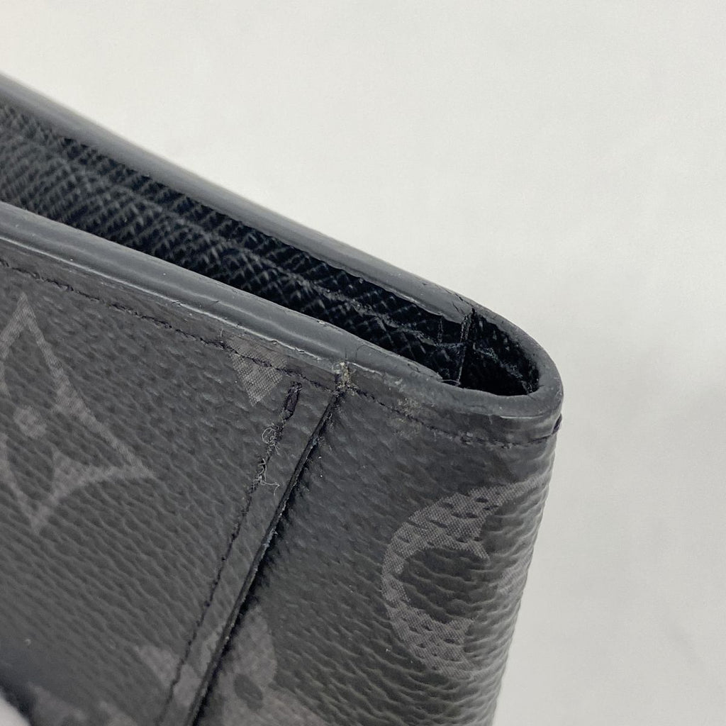Louis Vuitton Card Case Monogram Eclipse Pocket Organizer Black — view 5