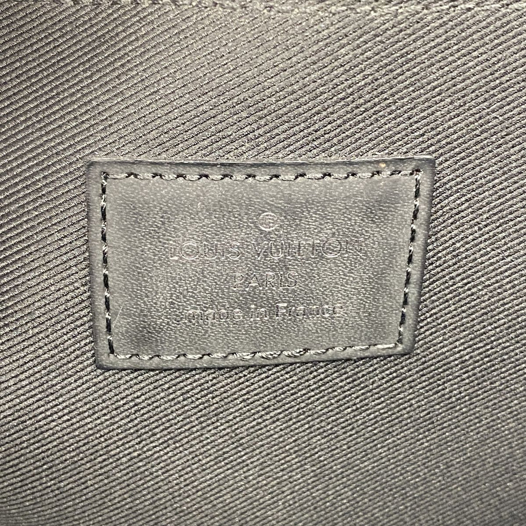 Louis Vuitton Clutch Damier Graphite Christopher Nemeth Pochette Jules GM Black — view 5