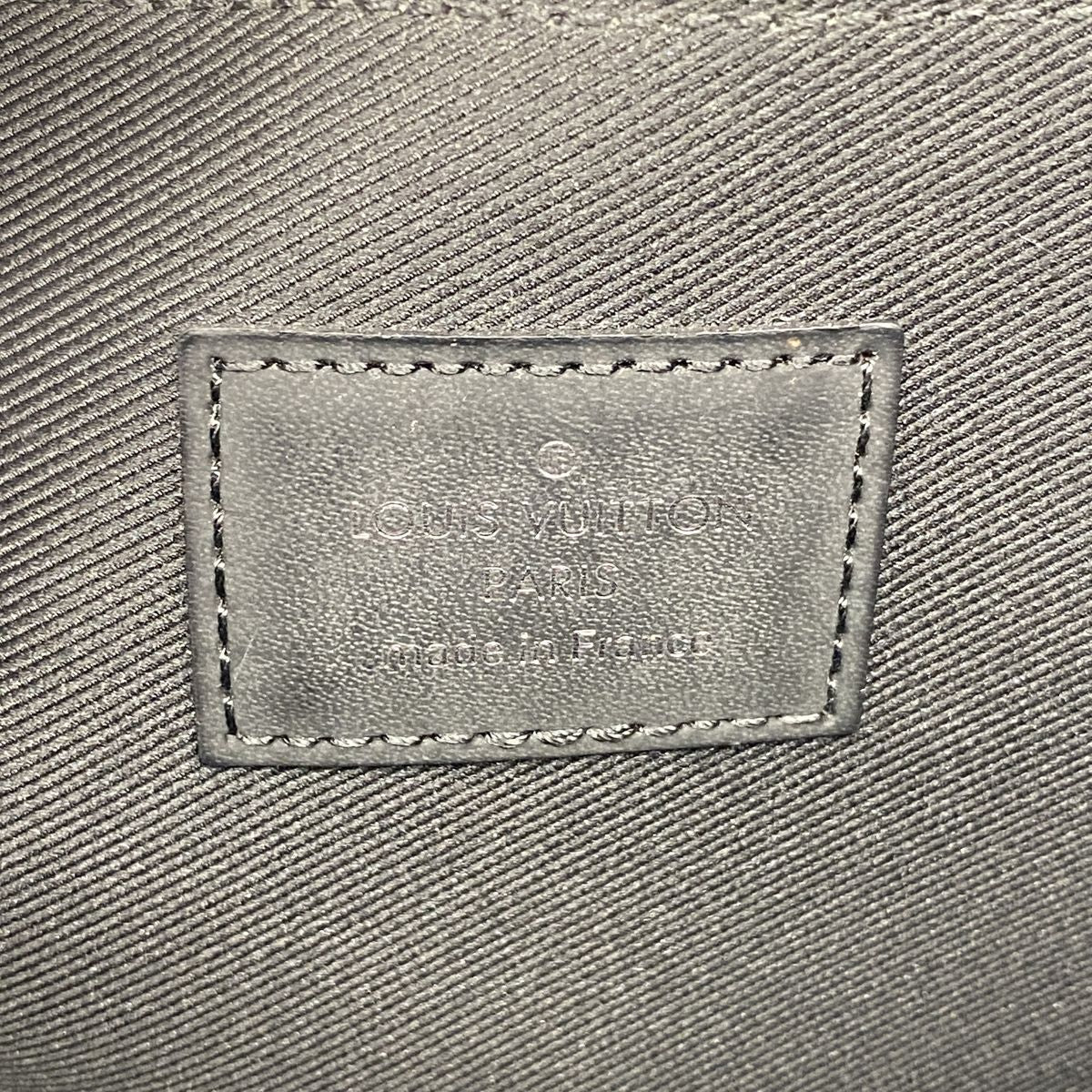 Louis Vuitton Clutch Damier Graphite Christopher Nemeth Pochette Jules GM Black — view 5