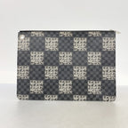 Louis Vuitton Clutch Damier Graphite Christopher Nemeth Pochette Jules GM Black — view 8