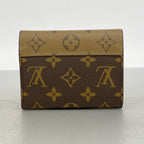 Louis Vuitton Trifold Wallet Monogram Reverse Portefeuille Victorine Brown — view 7