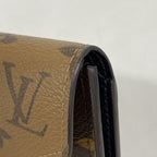 Louis Vuitton Trifold Wallet Monogram Reverse Portefeuille Victorine Brown — view 5