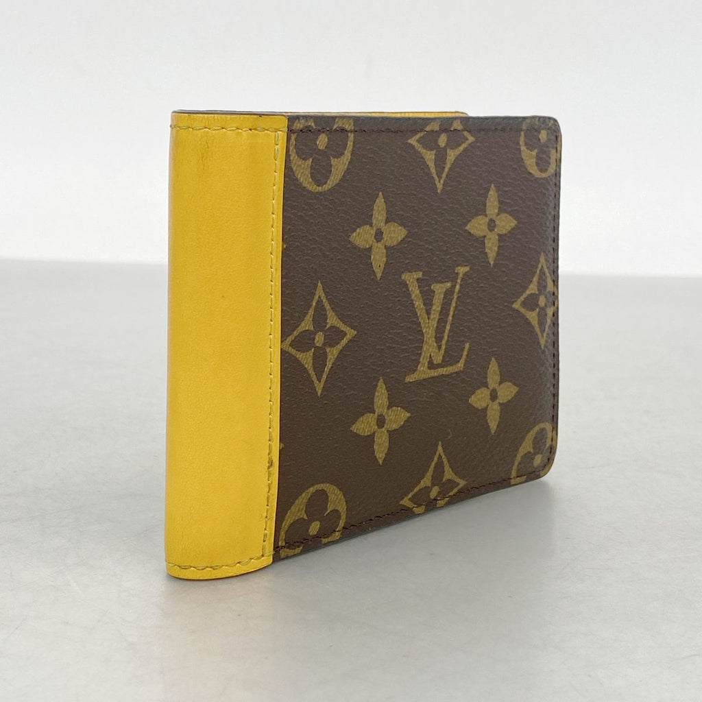 Louis Vuitton Billfold Monogram Macassar Portefeuille Multiple Brown Wallet — view 2