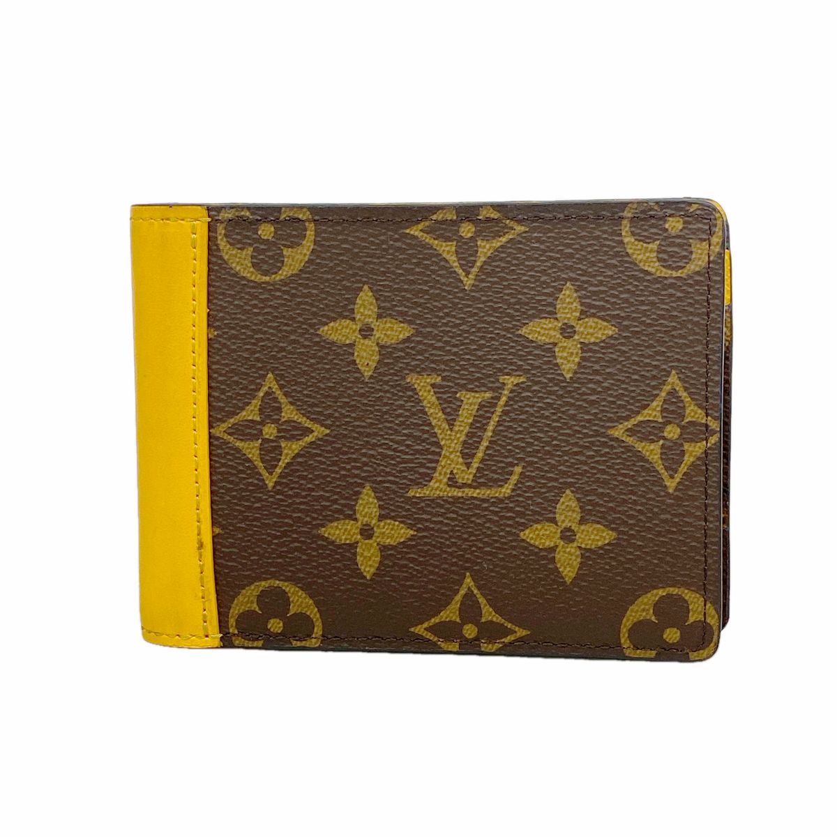 Louis Vuitton Billfold Monogram Macassar Portefeuille Multiple Brown Wallet