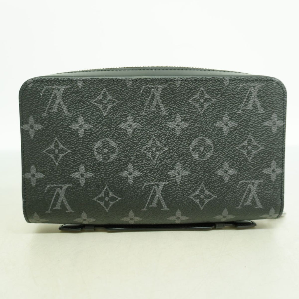 Louis Vuitton Wallet Monogram Eclipse Zippy XL Black — view 8