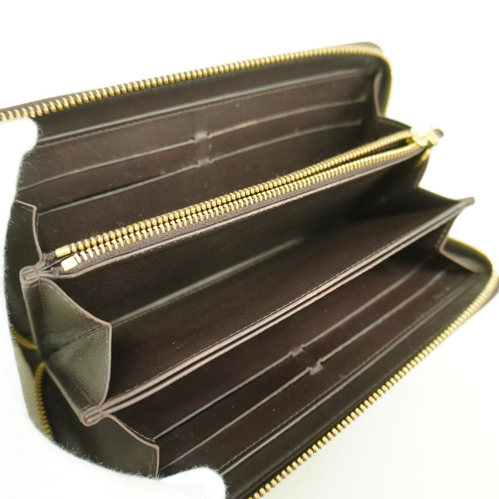 Louis Vuitton Wallet Vernis Zippy Amarante — view 3