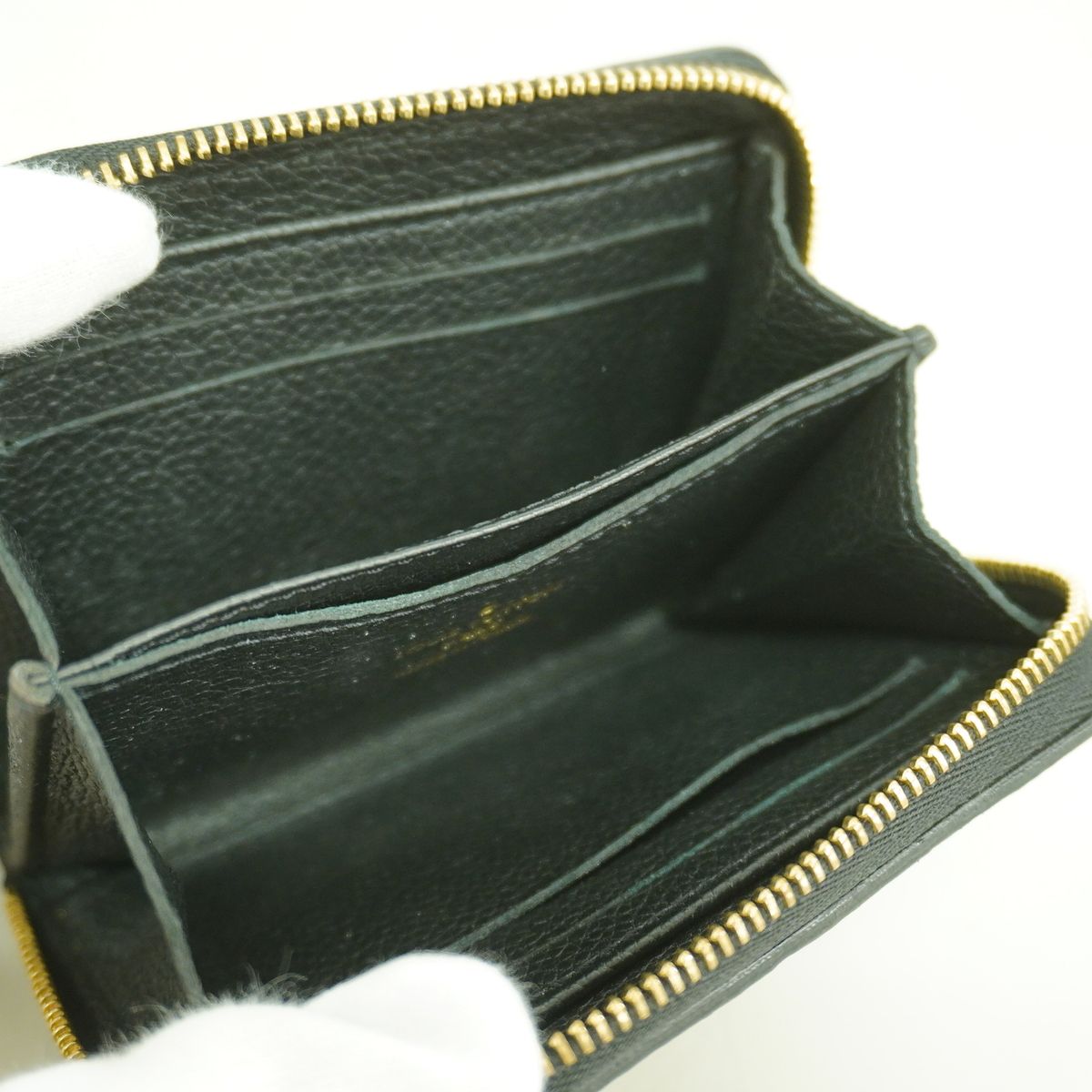 Louis Vuitton Coin Purse Monogram Empreinte Zippy Noir — view 3