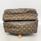 Louis Vuitton Shoulder Bag Monogram Saumur 35 Brown — view 3