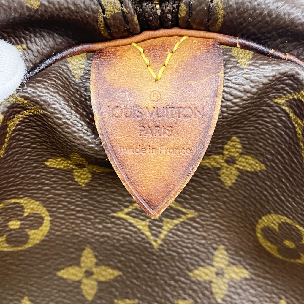 Louis Vuitton Boston Bag Monogram Keepall 55 Brown — view 5