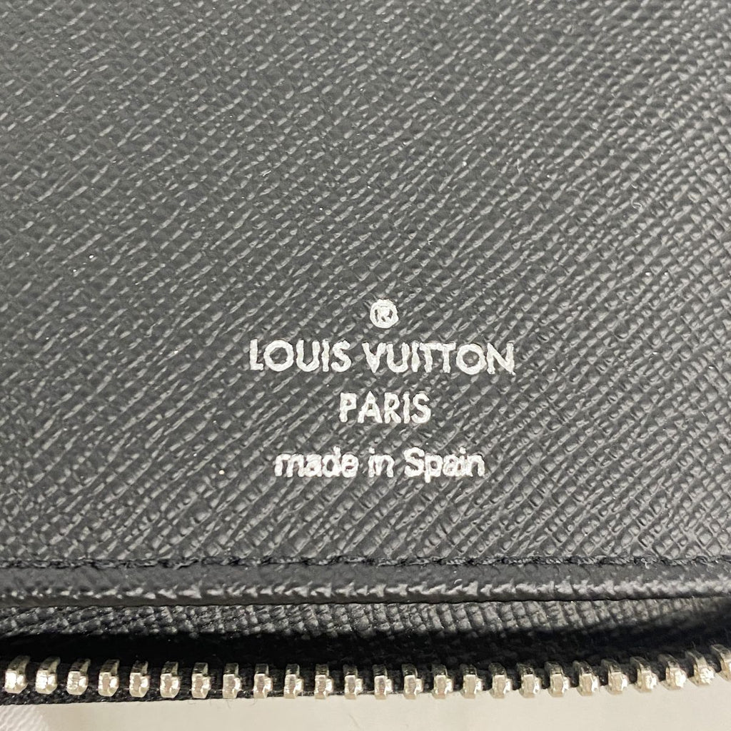 Louis Vuitton Wallet Damier Graphite Zippy Vertical Black Gray — view 4