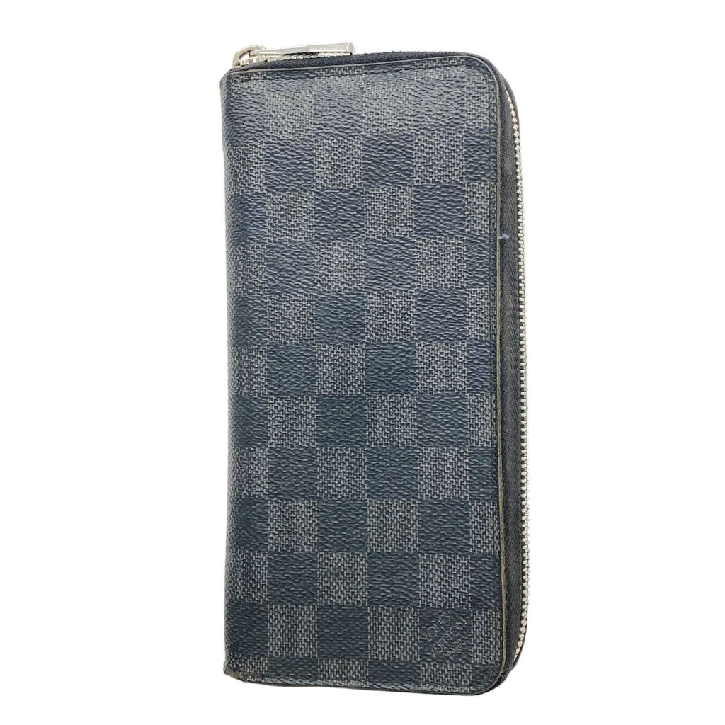 Louis Vuitton Wallet Damier Graphite Zippy Vertical Black Gray