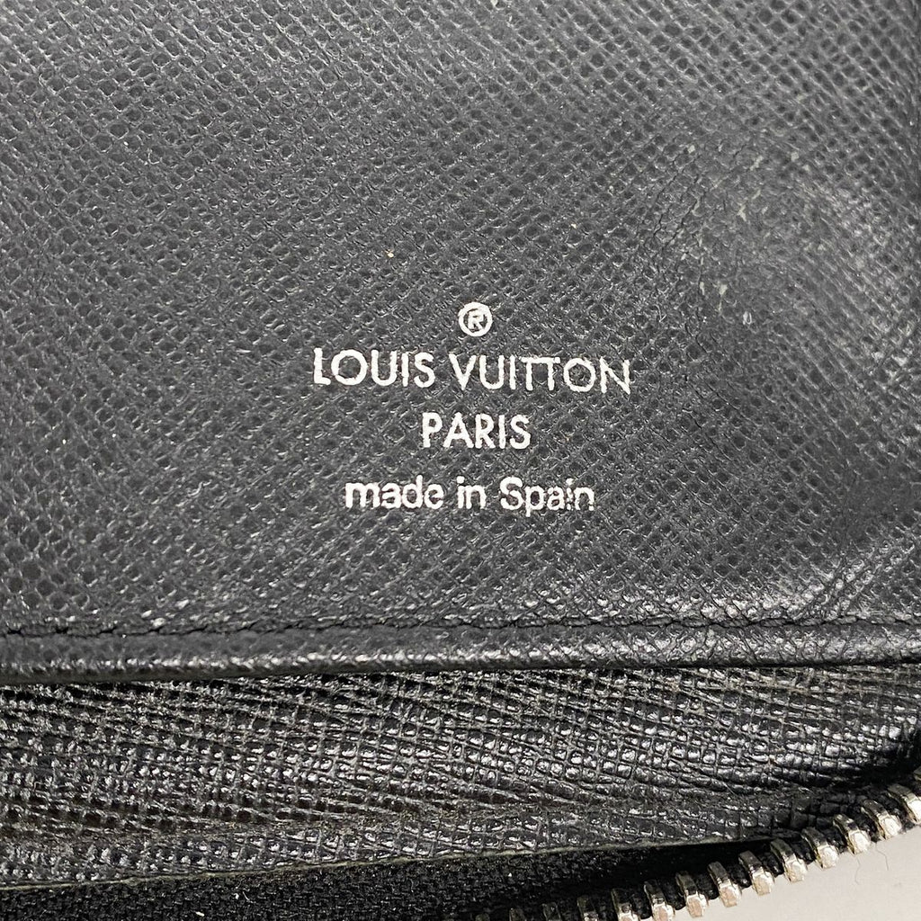 Louis Vuitton Wallet Damier Graphite Zippy Vertical Black Gray — view 4