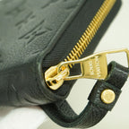 Louis Vuitton Wallet Monogram Empreinte Zippy Noir — view 7
