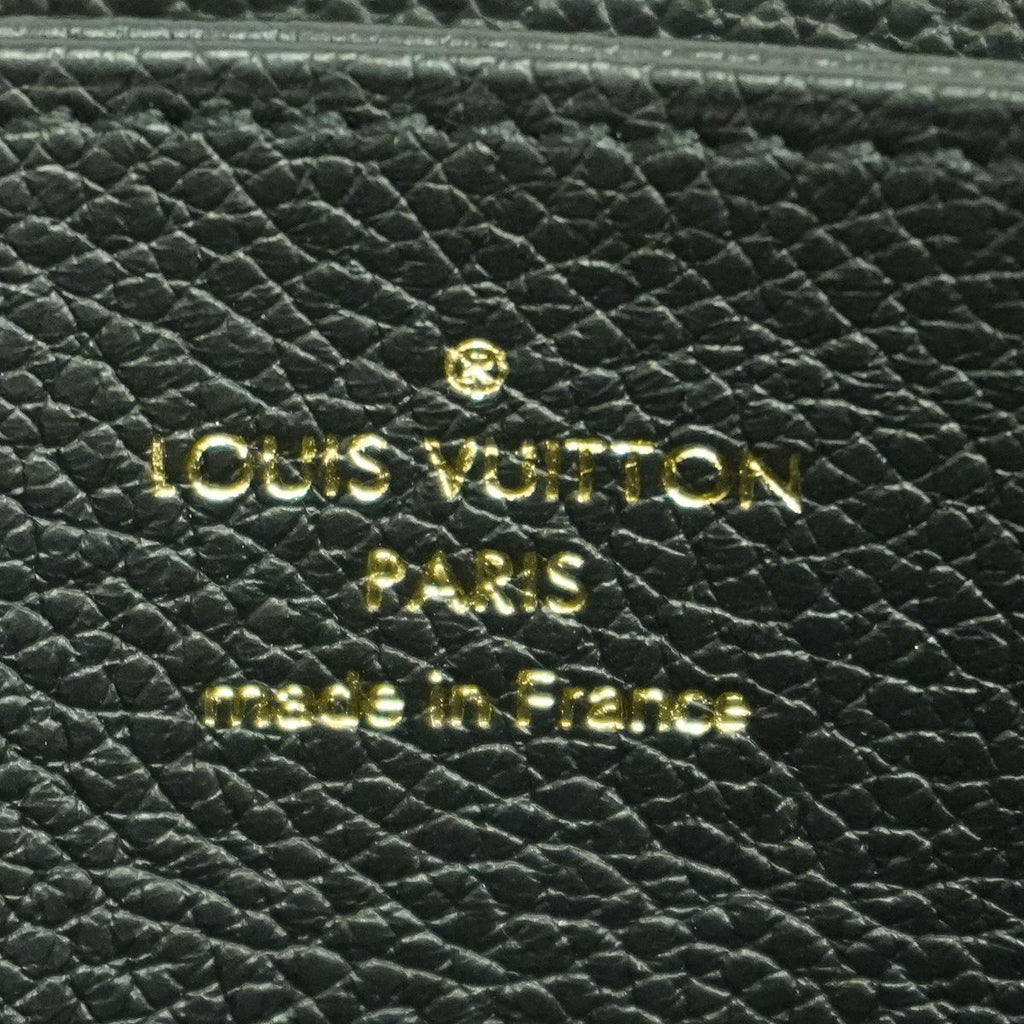 Louis Vuitton Wallet Monogram Empreinte Zippy Noir — view 4
