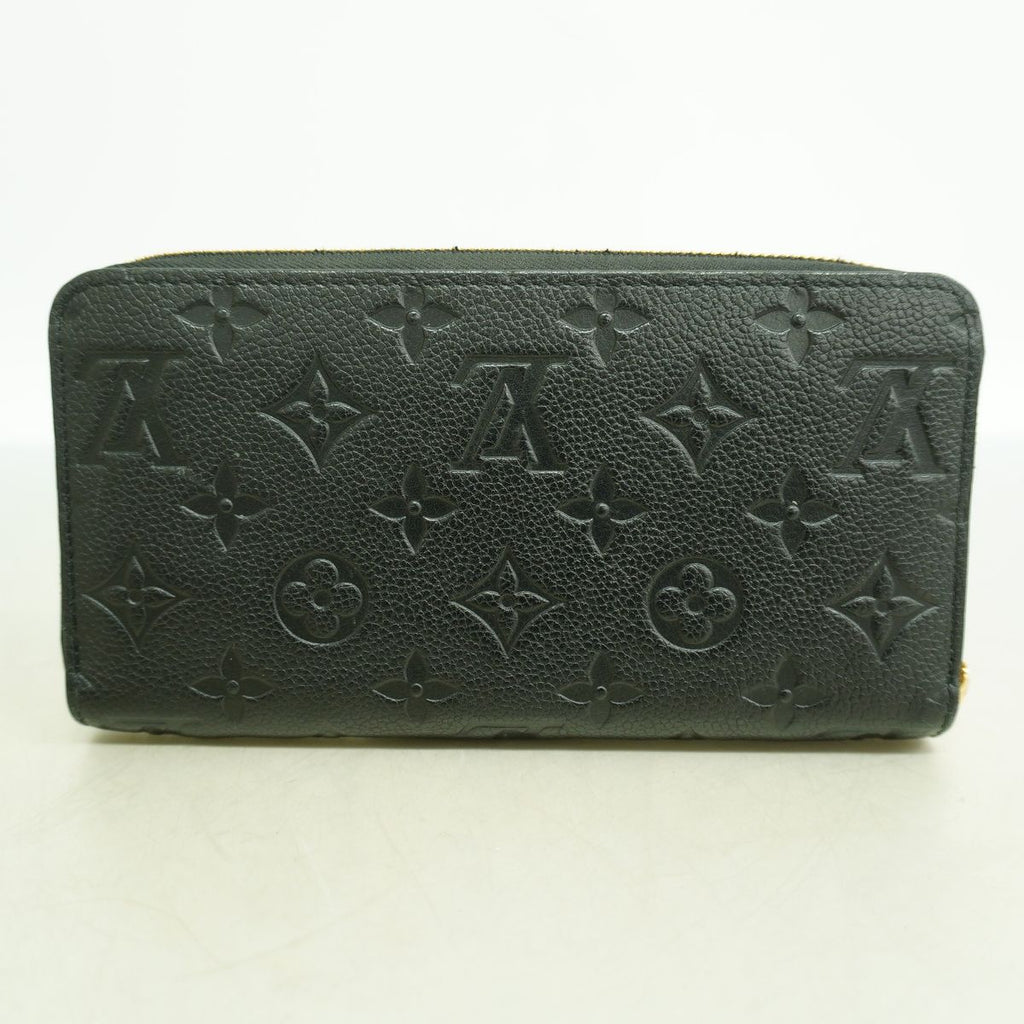 Louis Vuitton Wallet Monogram Empreinte Zippy Noir — view 8