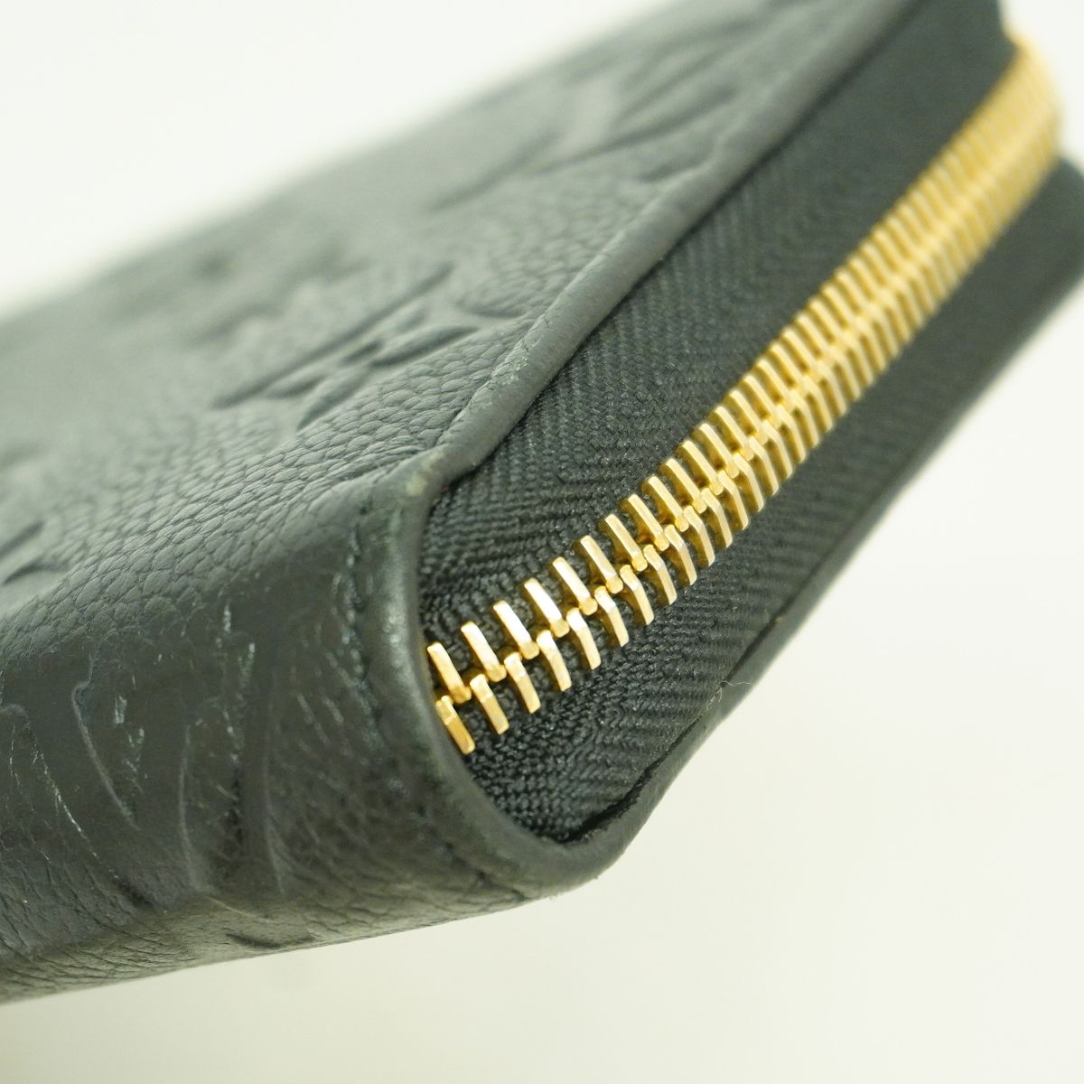 Louis Vuitton Wallet Monogram Empreinte Zippy Noir — view 6