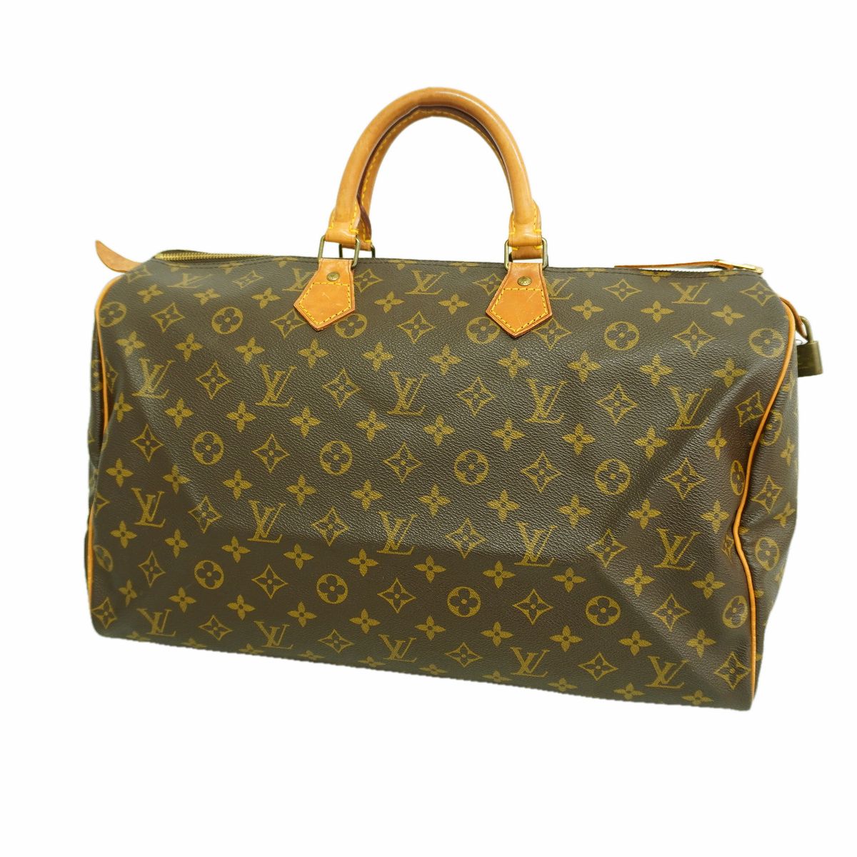 Louis Vuitton Handbag Monogram Speedy 40 Brown