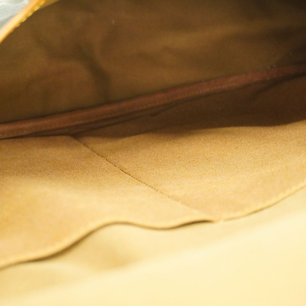 Louis Vuitton Shoulder Bag Monogram Saumur 35 Brown — view 4