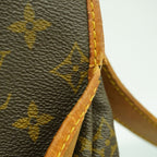 Louis Vuitton Shoulder Bag Monogram Saumur 35 Brown — view 7