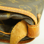 Louis Vuitton Shoulder Bag Monogram Saumur 35 Brown — view 8