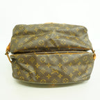 Louis Vuitton Shoulder Bag Monogram Saumur 35 Brown — view 3