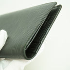 Louis Vuitton Wallet Epi Portefeuille Brazza Noir — view 7