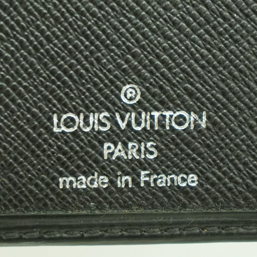 Louis Vuitton Wallet Epi Portefeuille Brazza Noir — view 4