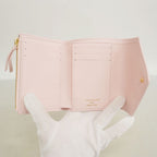 Louis Vuitton Trifold Wallet Monogram Empreinte Portefeuille Victorine Roseau — view 3