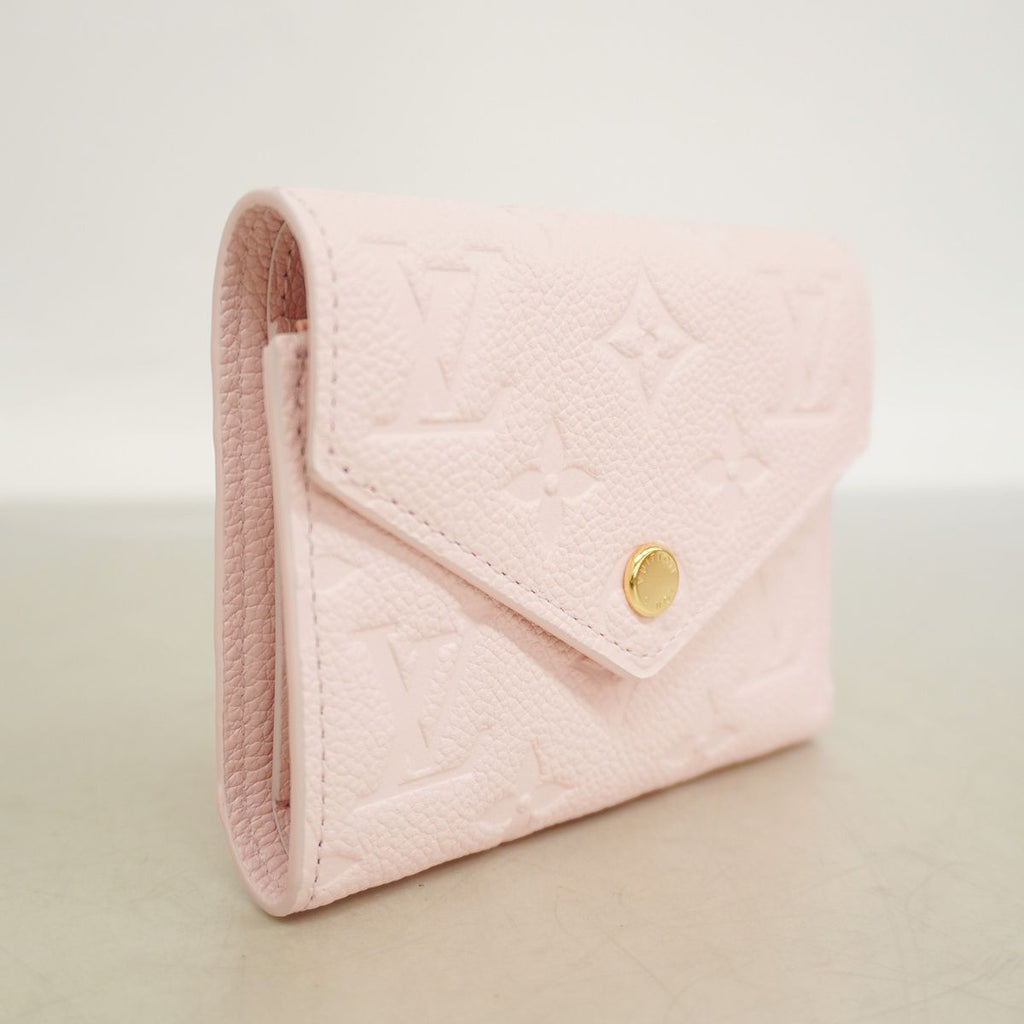 Louis Vuitton Trifold Wallet Monogram Empreinte Portefeuille Victorine Roseau — view 2