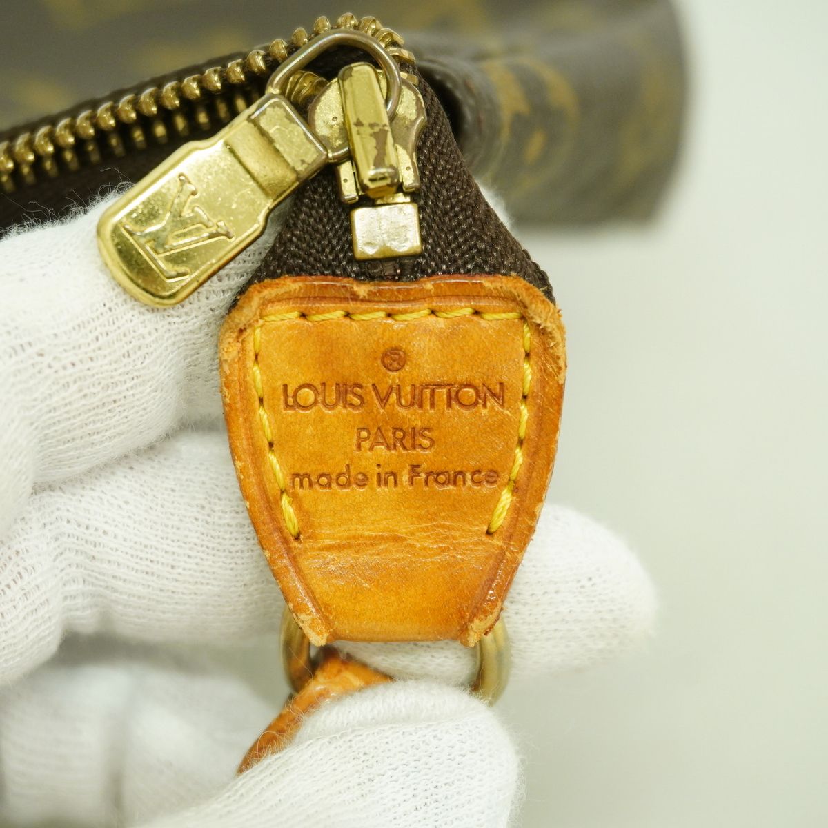 Louis Vuitton Pouch Monogram Pochette Accessoires Brown — view 5