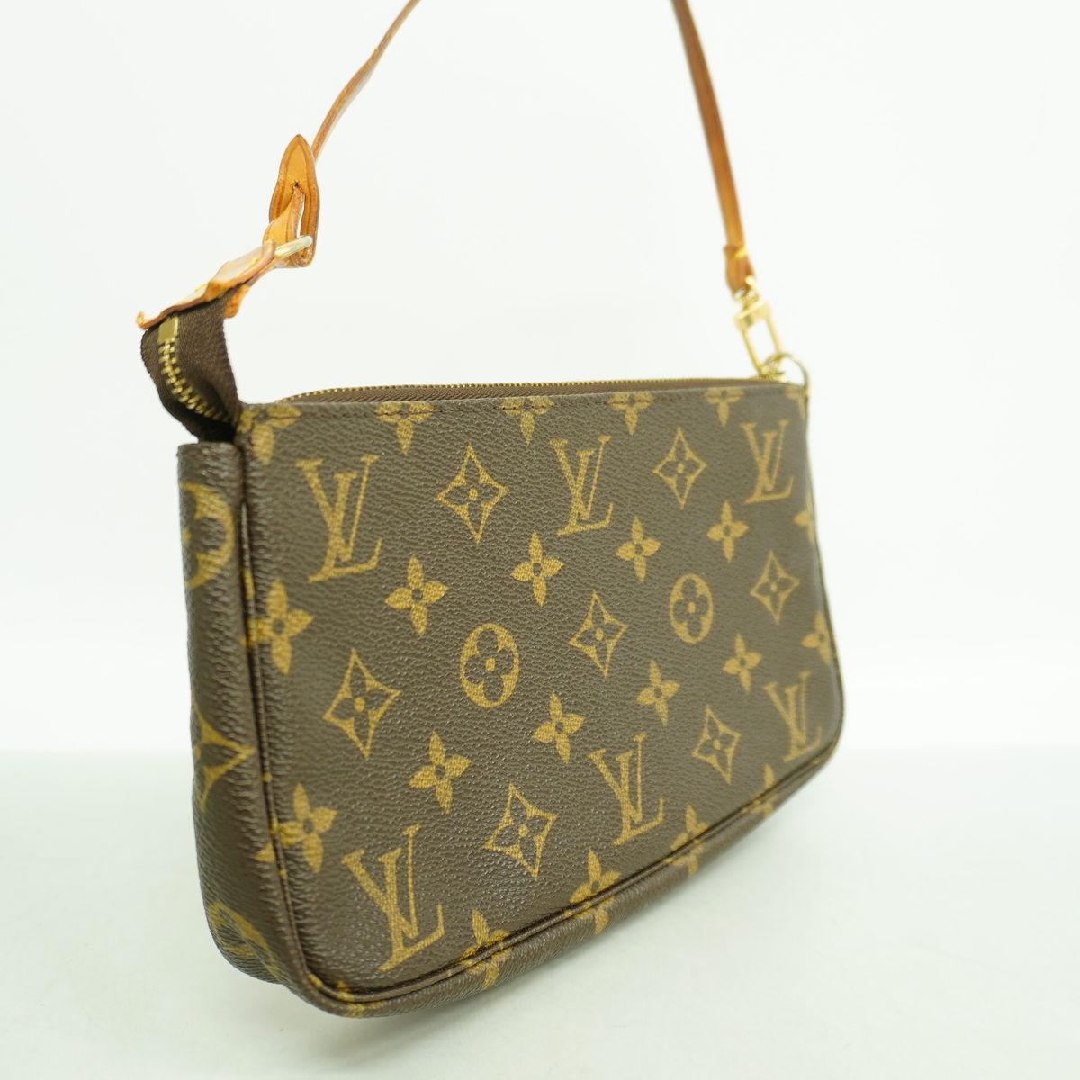 Louis Vuitton Pouch Monogram Pochette Accessoires Brown — view 2