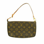 Louis Vuitton Pouch Monogram Pochette Accessoires Brown