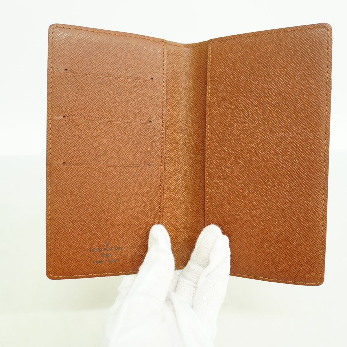 Louis Vuitton Agenda Cover Monogram Poche Brown — view 3