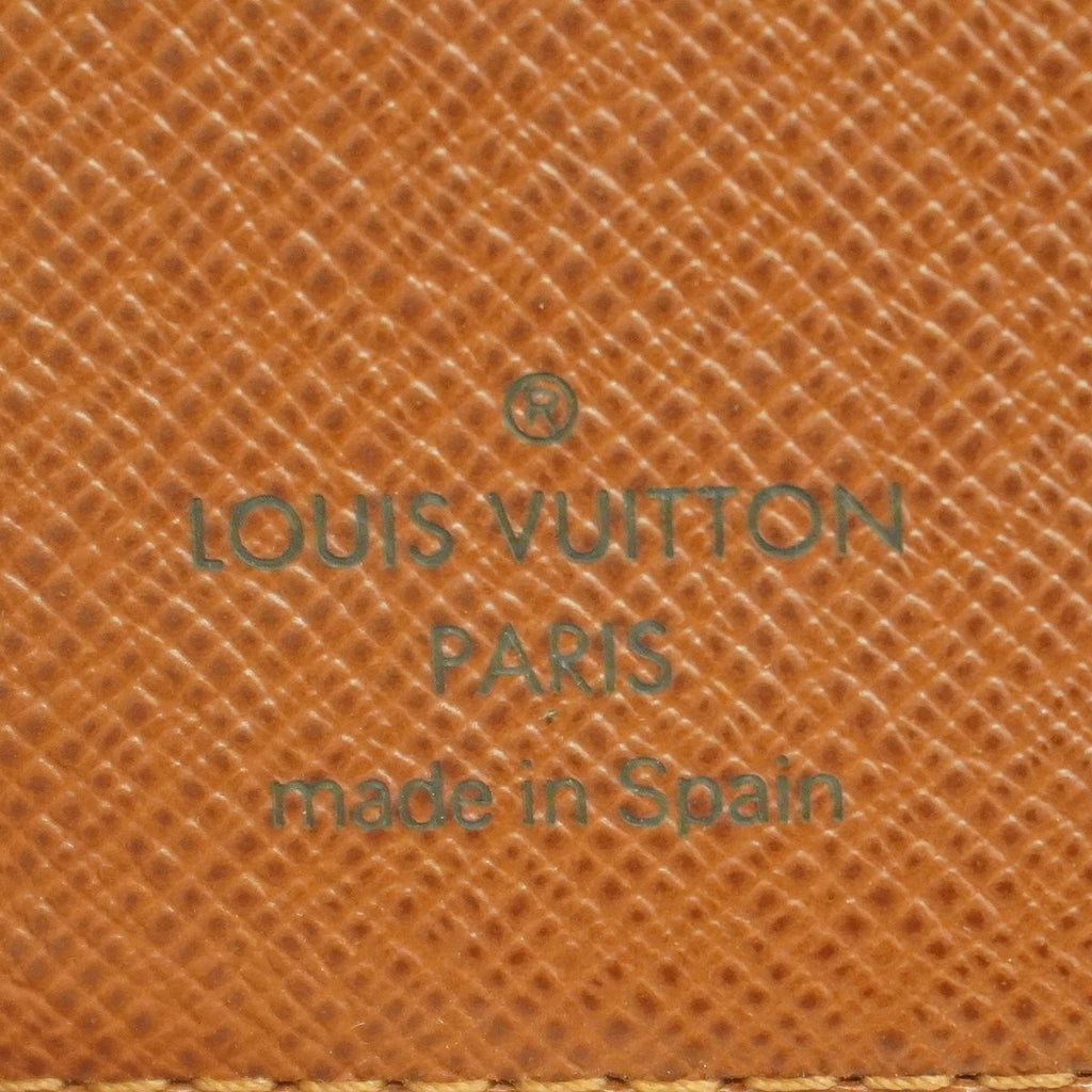 Louis Vuitton Agenda Cover Monogram Poche Brown — view 4