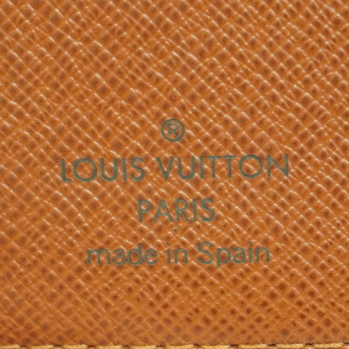 Louis Vuitton Agenda Cover Monogram Poche Brown — view 4
