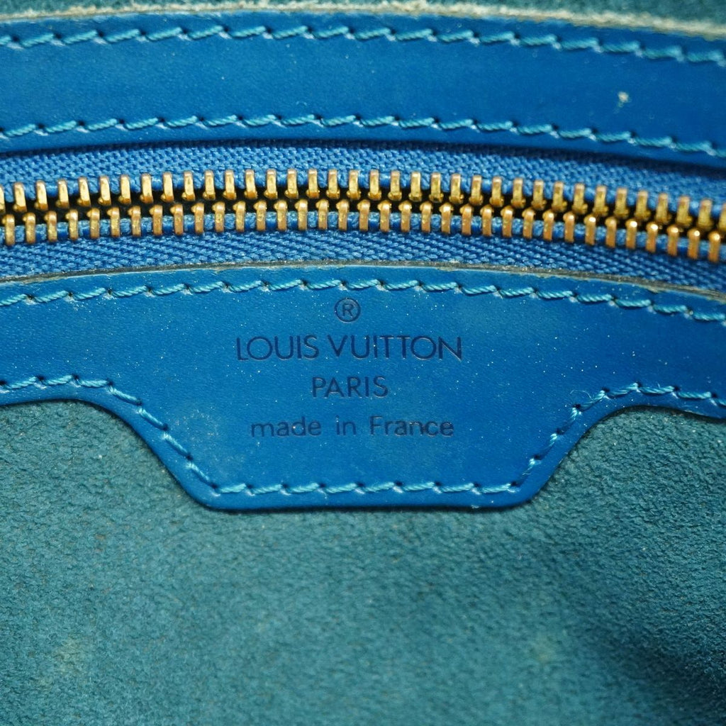 Louis Vuitton Shoulder Bag Epi Lussac Toledo Blue — view 5