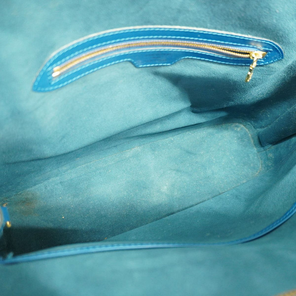 Louis Vuitton Shoulder Bag Epi Lussac Toledo Blue — view 4