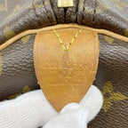 Louis Vuitton Boston Bag Monogram Keepall 50 Brown — view 5