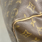 Louis Vuitton Boston Bag Monogram Keepall 50 Brown — view 6